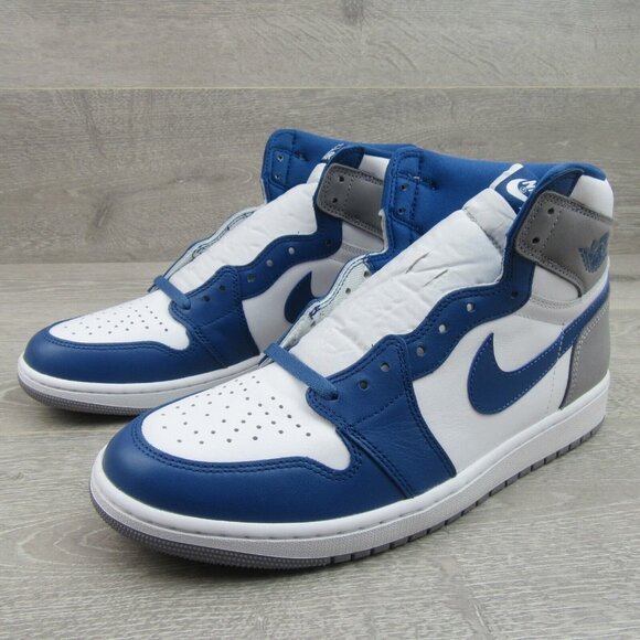 Air Jordan 1 Retro High OG True Blue Mens Size 12 Shoes NEW - Picture 4 of 15